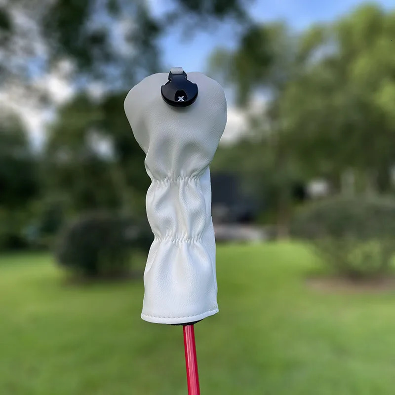 Demon bomb Golf Woods Headcovers Covers For Driver Fairway Putter Clubs Set Heads PU Leather Unisex 250312