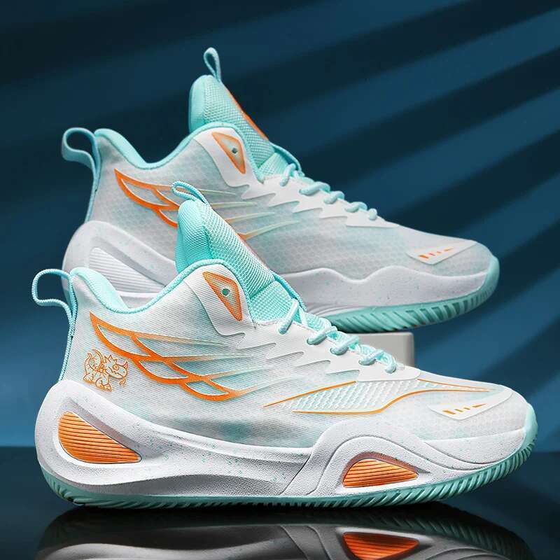 Trend Women's Sneakers Basketball Couple's Super Light Men's Shoes Breathable Comfortable Fiess Training Running