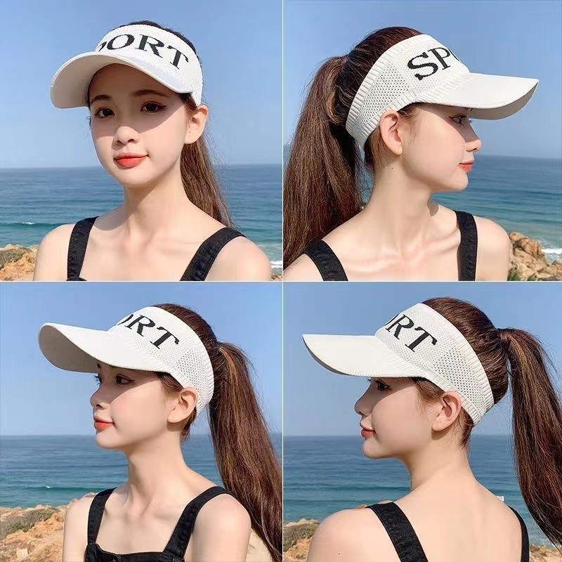 2025 New hat Flyknit Sky Top Sports and Leisure Sunscreen, UV Protection, Breathable Duck Tongue baseball cap