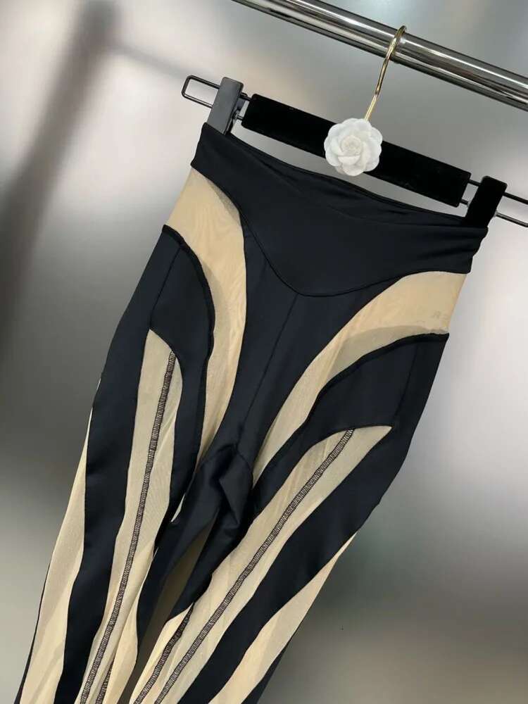 DEAT 2024 New Spring And Winterfashion Women Clothes Fashion High Waist Elastic Leggings Tide Female Outfits Ww96901l