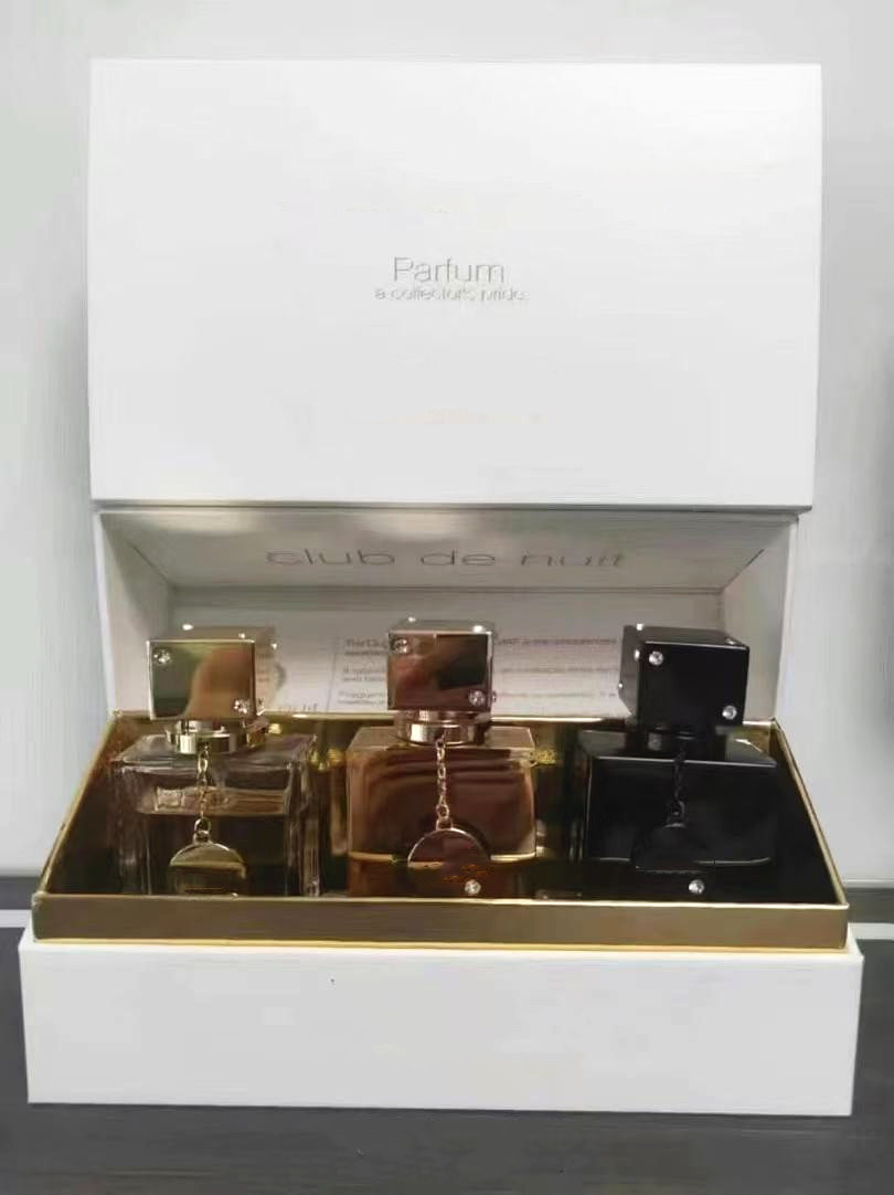 Designer Perfume Club de Nuit Gift 30ml Set Intense Men Women Fragrance Eau De Parfum 1.02oz long lasting smell Man Parfum and Women Cologne Spray High Quality