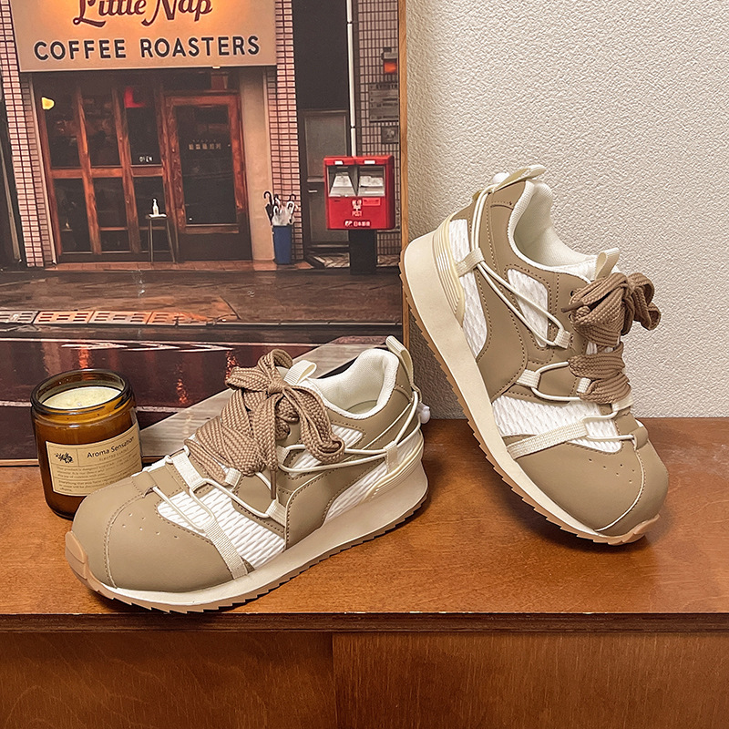 Lightweight Training Shoes With Thick Soles 25 Spring And Autumn New Fashion Designer High quality Women s Board Shoes Outdoor Leisure Sports Shoes Sk