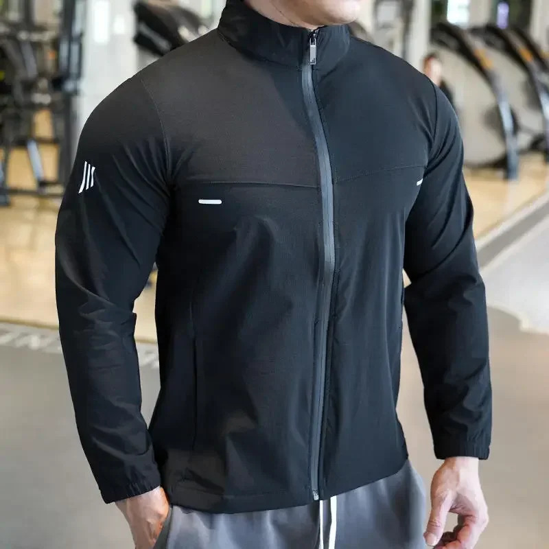 Ice Silk thin shirt top sports running jacket sun protection sweater breathable skin UV resistant fitness suit 250313
