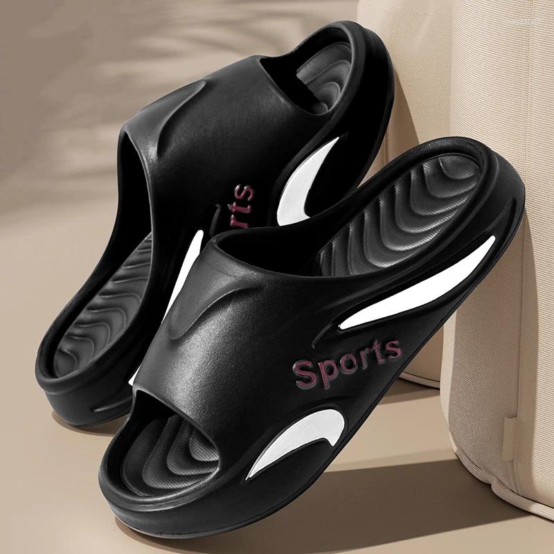 Slippers Indoor Outdoor Men 2025 Summer Lightweight Non Slip Beach Man Soft Thick Bottom Eva Cloud Slides Flip ps zhanyishengli