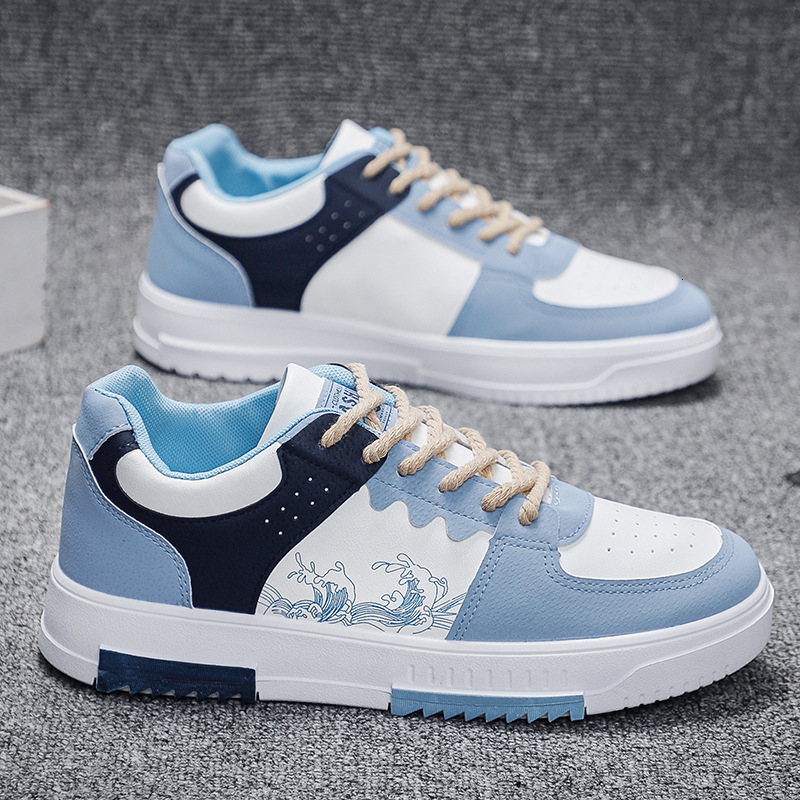 2025 New Breathable Little White Men's Designer Trendy Fashion Multi functional Thick soled Sports and Leisure Board Shoes