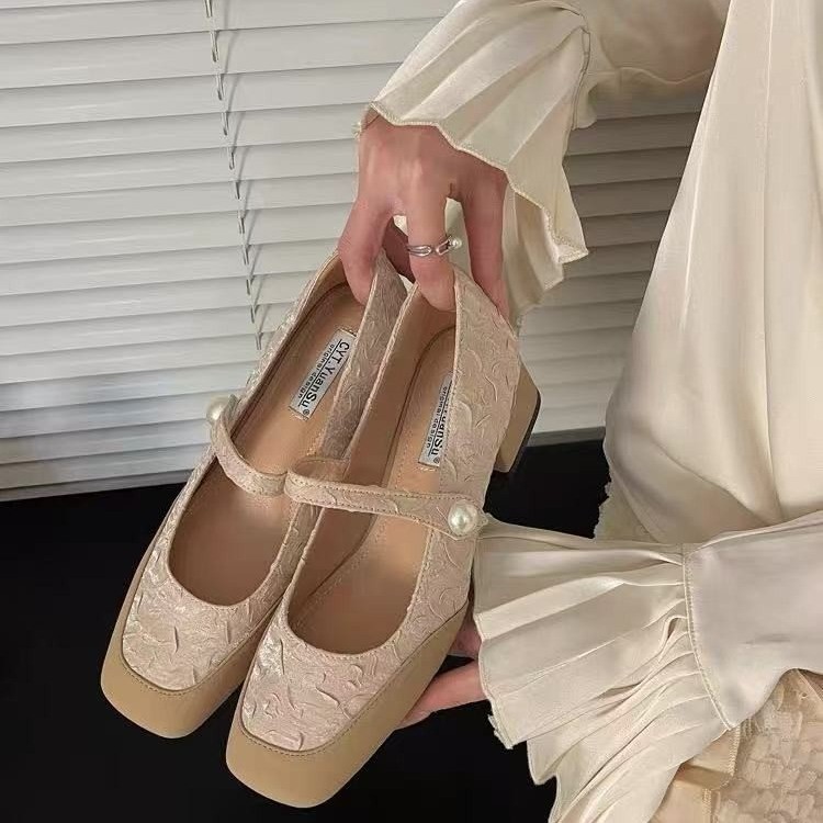 Designer sandal free Shipping High-heeled slippers Pair it with chunky heels Outerwear sandals Spring summer autumn winter slippers