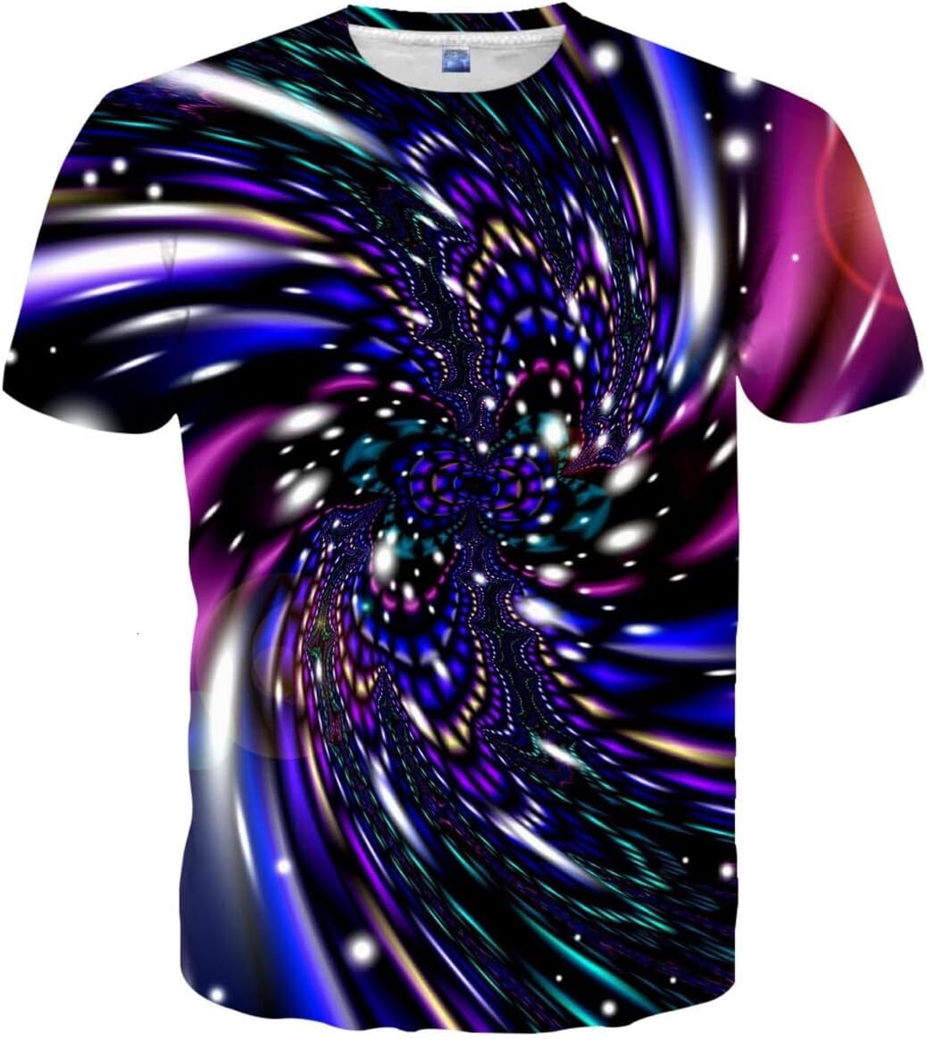 Mens T shirt Summer Unisex 3D Pattern Printed Short Sleeve T-Shirts Casual Novelty Graphics Tees tee Casual tops summer clothes cool