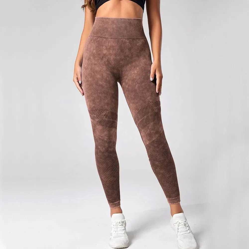 Active Pants 2025 Womens Leggings Washing pants Bubble Butt Push Up Fit Legging High Waist Scrunch Tight Womens Gym Seaml Legging Y2503129XG4