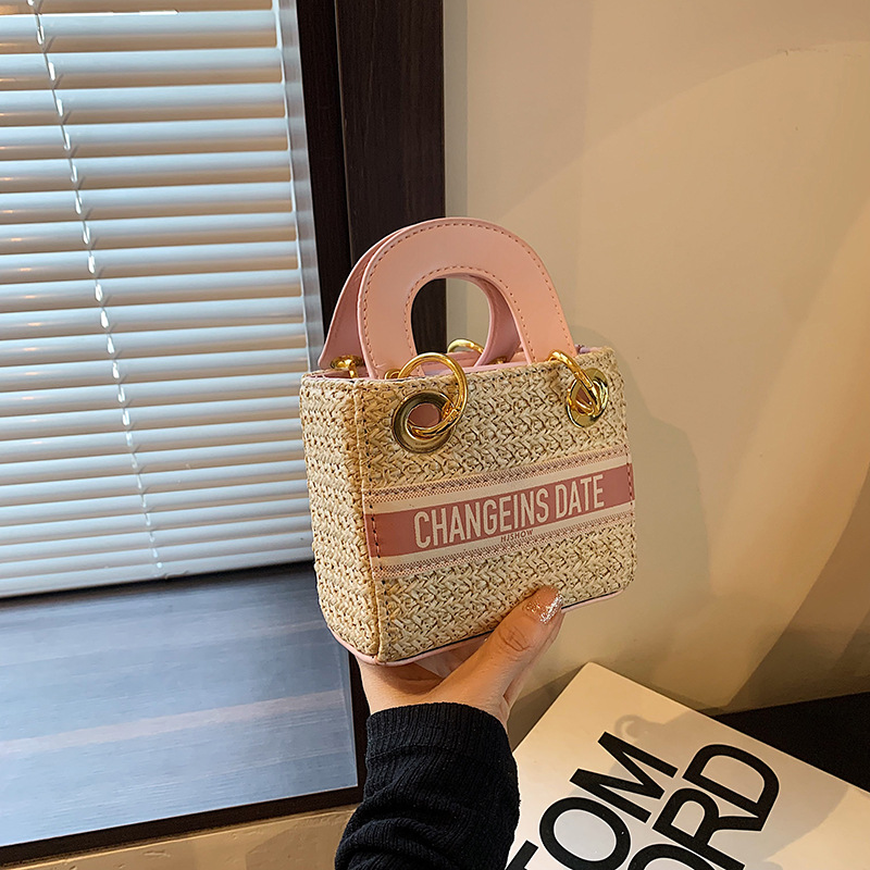 free shipping designer Shoulder Bags for woman Casual Fashion Knitting letter vintage Artwork black flap
