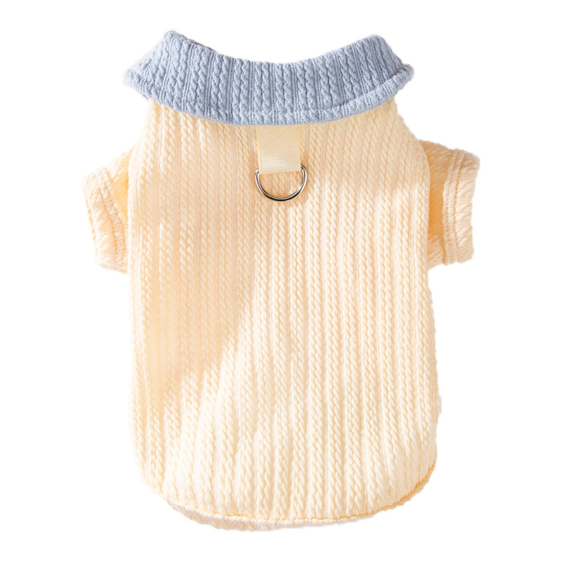 Season-Ready Cozy Apparel for Cats & Dogs - Colorful Spring & Autumn Top