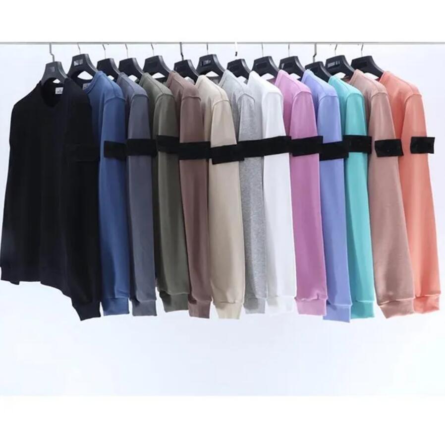 Jumper Tracksuit Embroidered Compass Badge cargo jumper men women Black Men's and Women's Long Sleeve Sweatshirt - Casual Brand Pullover Jacket with Hood