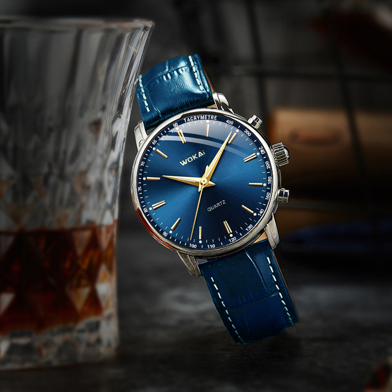 Mens Quartz Sports Watch with Business and Leisure Design Stainless Steel Belt and Precision Timekeeping for the Modern Gentleman