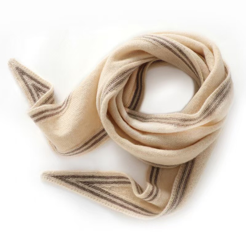 T280 cashmere scarf shawl dual-purpose triangle scarf warm neck scarf