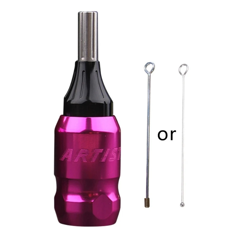 Aluminum Alloy Cartridge Grips Professional Adjustable Twist Handle Tube for Tattoo Machine Tips Supply Body Art Parts 250306