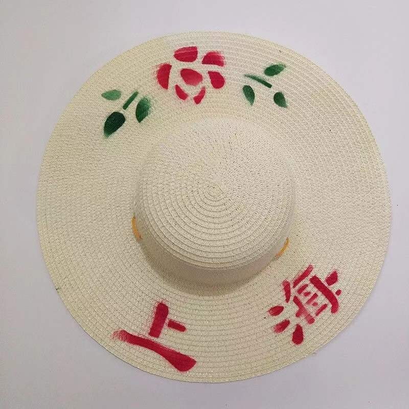 baseball cap Spring vintage grass woven rural eaves worker's straw hat hair batch weaving shading sun protection summer men's and women'