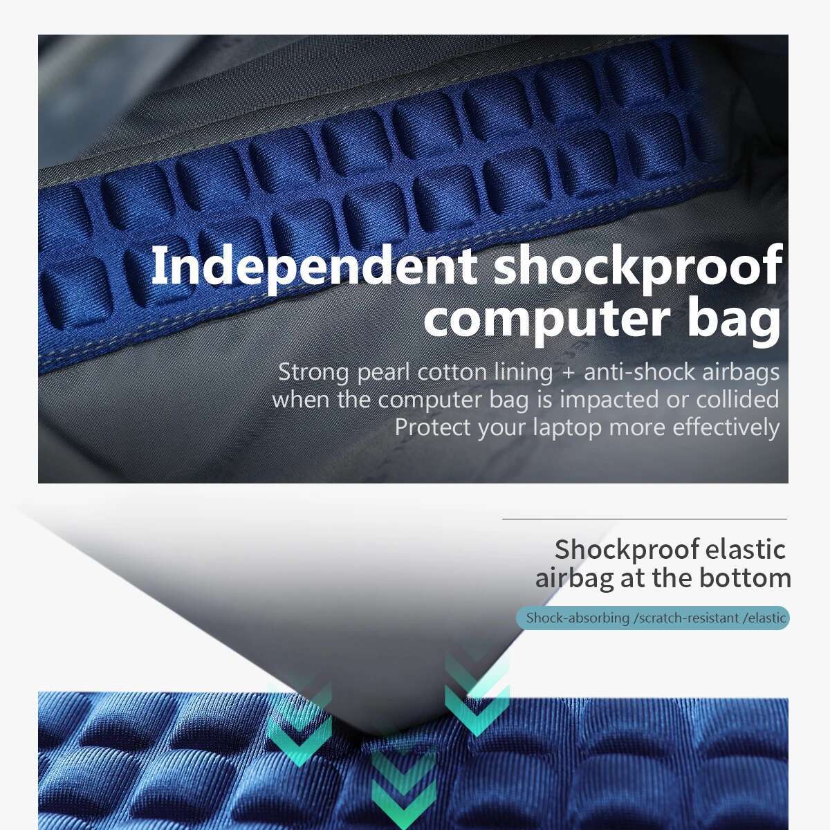 Tigernu Girls Large Capacity Shockproof Laptop Women Multifunctional Practical Backpack Outdoor Travel Bag Female Mochila