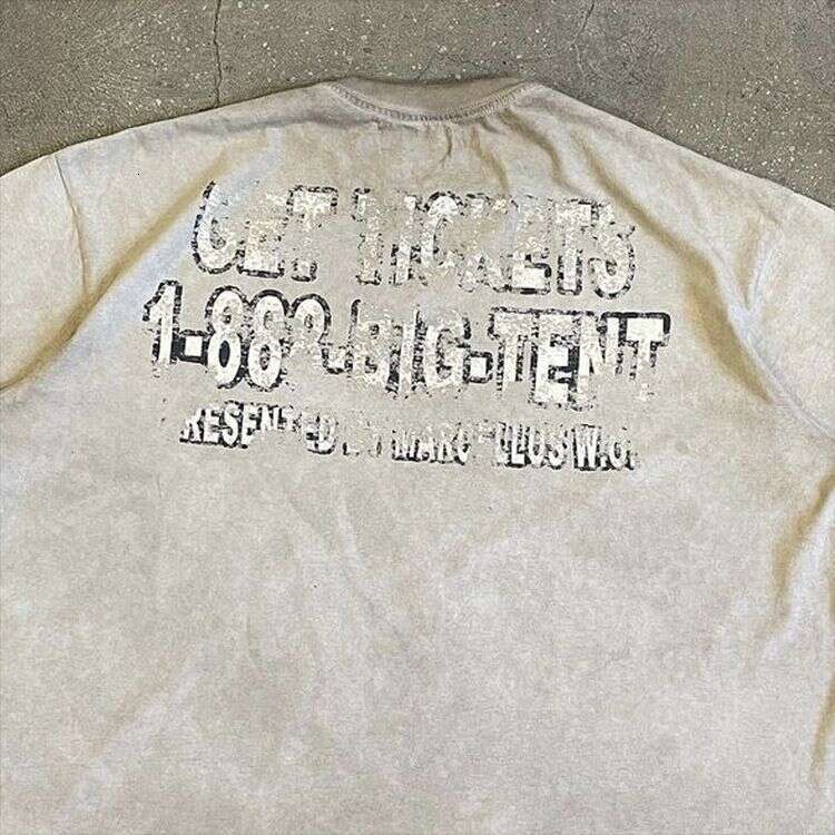 Oversized Vintage Acid Wash Cropped Boxy T-shirt