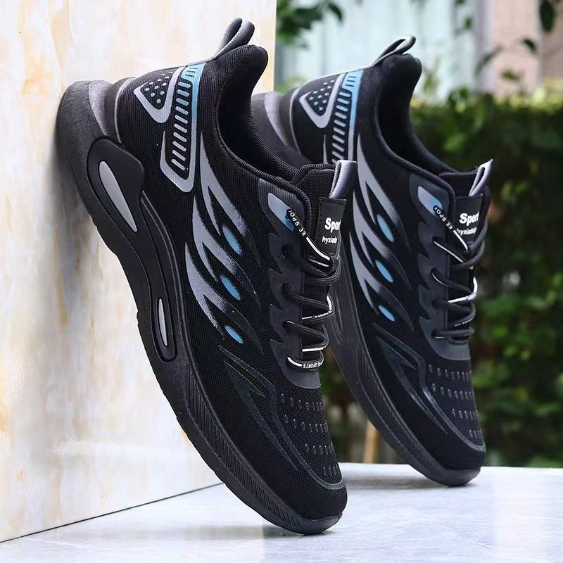 2025 New Trendy Mesh Flyknit Sports and Leisure Shoes Designer Trendy Fashion Student Soft Bottom Comfortable Running Shoes