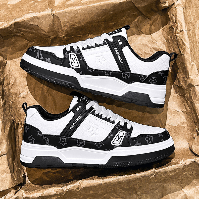 2025 Men Fashion Casual New Breathable Athleisure Comfortable Trendy Versatile White Shoes Blue Black Khaki Free shipping