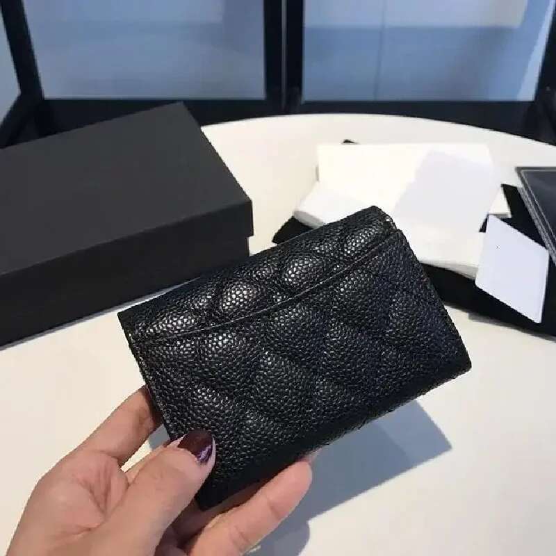 Brand Designer For Women Classical Genuine Credit Business Sheepskin Bag Leather Fashion Card Holder