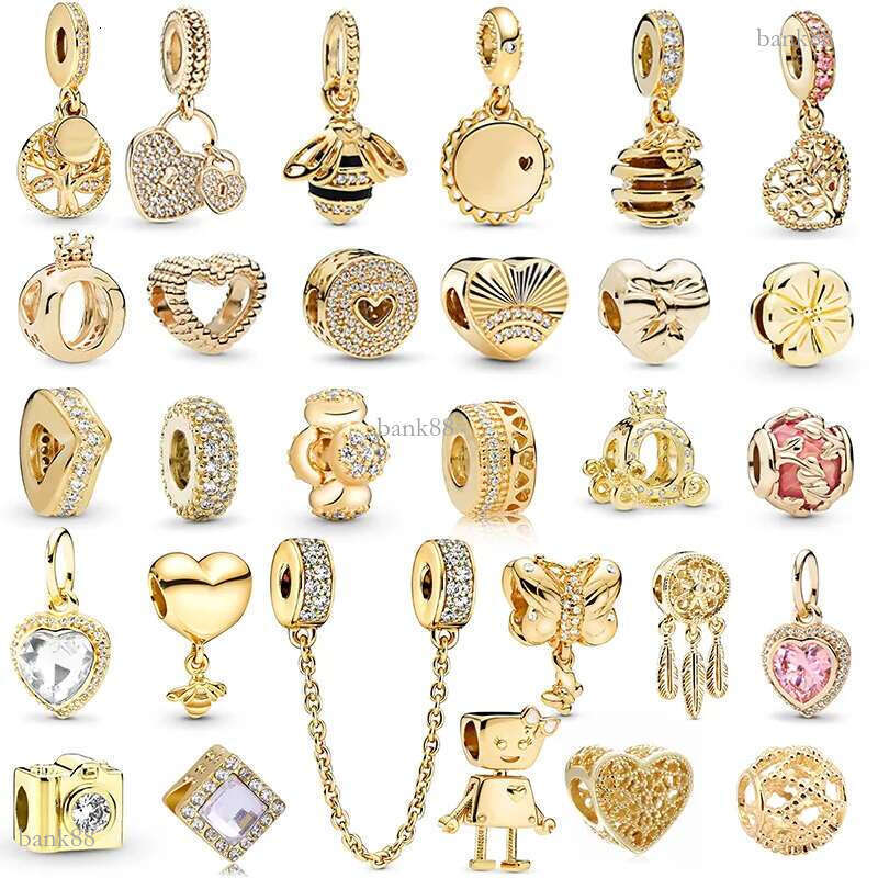 New Popular Sterg Sier Gold Bee Feather Tree Of Life Bella Beads Fit Original Charm Bracelet Ladies Jewelry Special O