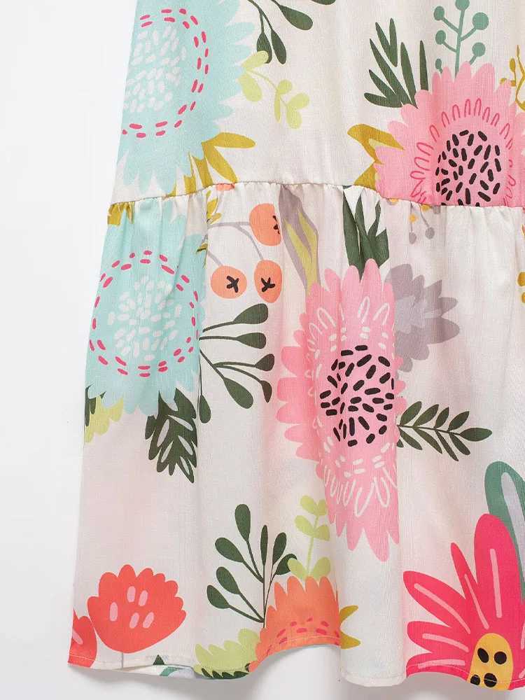 Urban Sexy Dresses 2020 new womens clothing European and American fashion casual simple print embryo square collar short sleeved Dr Y240312BV06