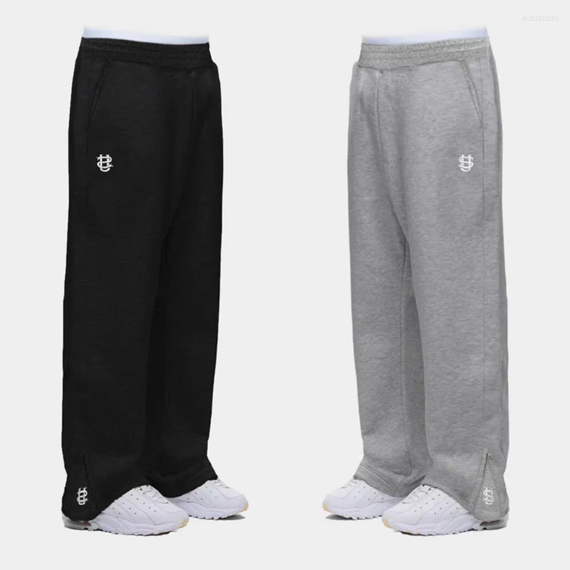 Men's Pants Classic Retro Sweatpants Y2K Clothes Mens Womens Harajuku Gothic Letters Embroidered Baggy Elastic Waist Casual Trousers