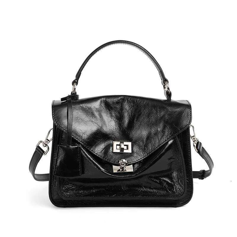 Women's Bags Genuine leather woman small square shoulder Handbags ladies crossbody bags designer minimalism cowhide bag