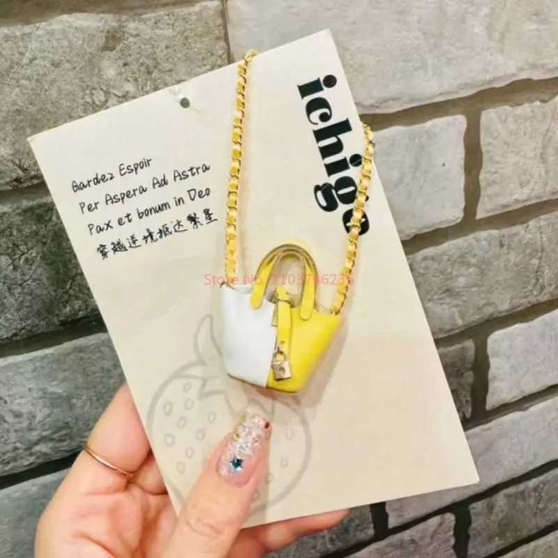 2024 Hot Sale Labubu Small Cloth Doll Bag Heart Stirring Macaron Small Fragrant Wind Mini Bag Matching Dolls Ornaments Girls ToyT250313