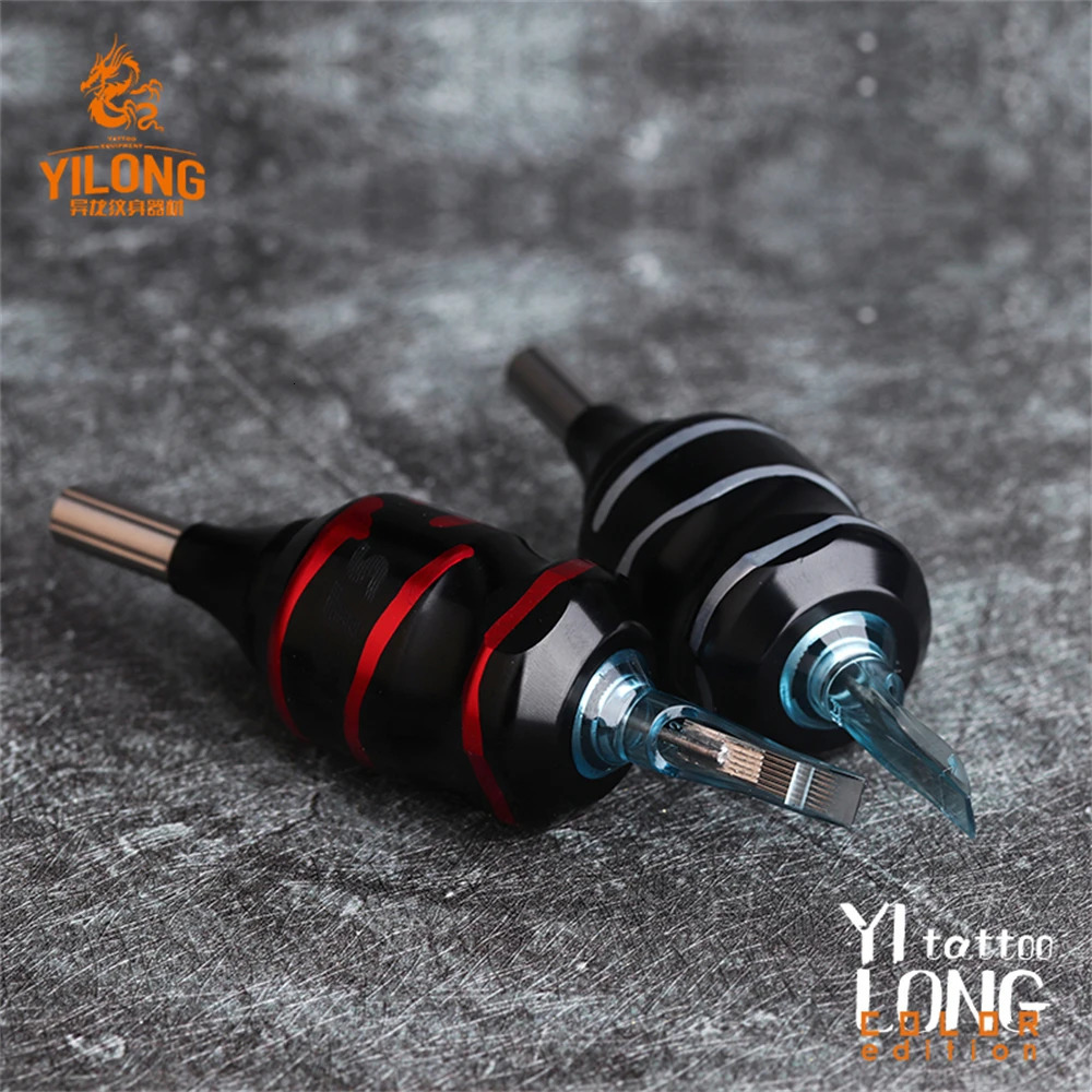 30MM Aluminum Alloy Tattoo Grip With Back Stem 25mm Handle Grip Tattoo Tube Tip Kit Multi Color 250306