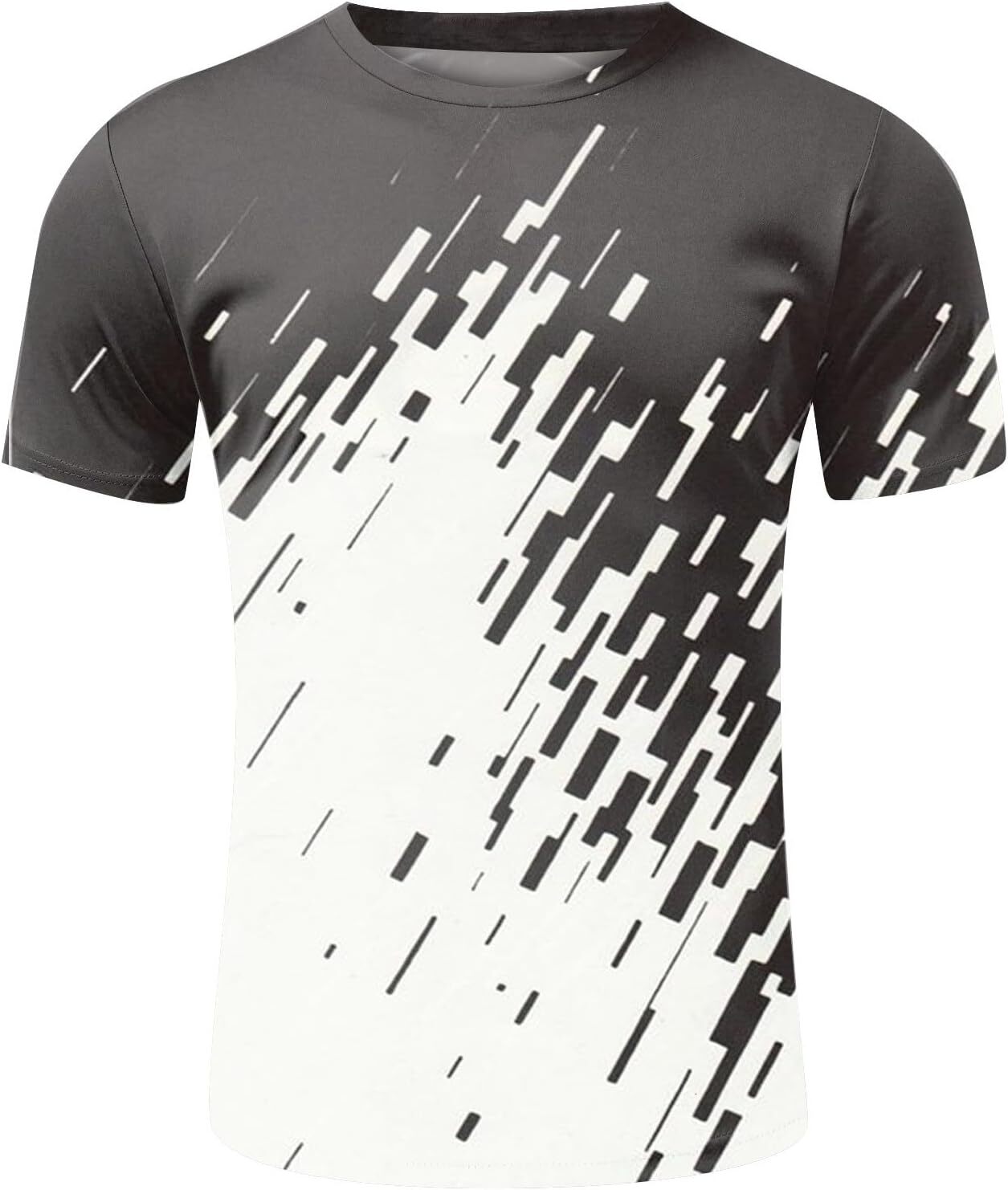 Mens T shirt Tee Shirts Mens Short Sleeve Classic Crewneck 3D Pattern Printed Fashion Graphic Basic Tops Soft Summer Shirts tee Casual tops summer clo