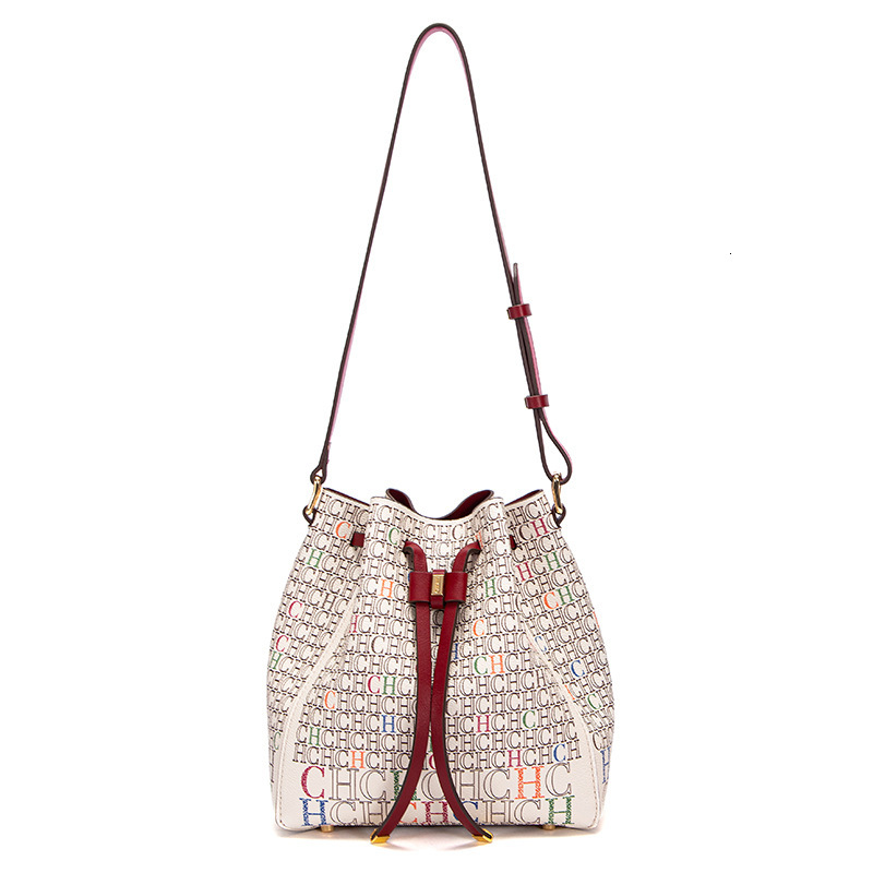 CHCH Drawstring Fashion Trend Bucket Large Capacity Women's Bag