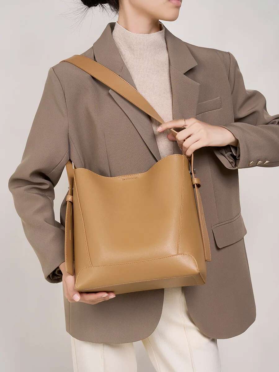 Women's For Fashion Designer Handbags Genuine Leather Bag Women Trend Casual Tote Large Capacity Crossbody Bags