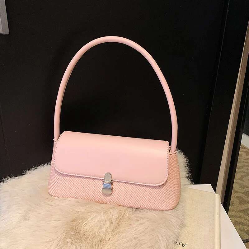 French Baguette Bag Women -Niche Underarm Shoulder Bag,Trendy Top Handle Crossbody Purse, Versatile Designer Handbag