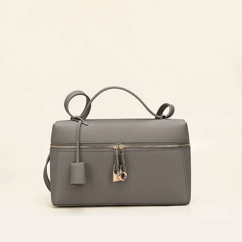 Women's Bags Women's Bags New Small Square Baotou Layered Leather Women's Handbag Single Shoulder Crossbody Bag