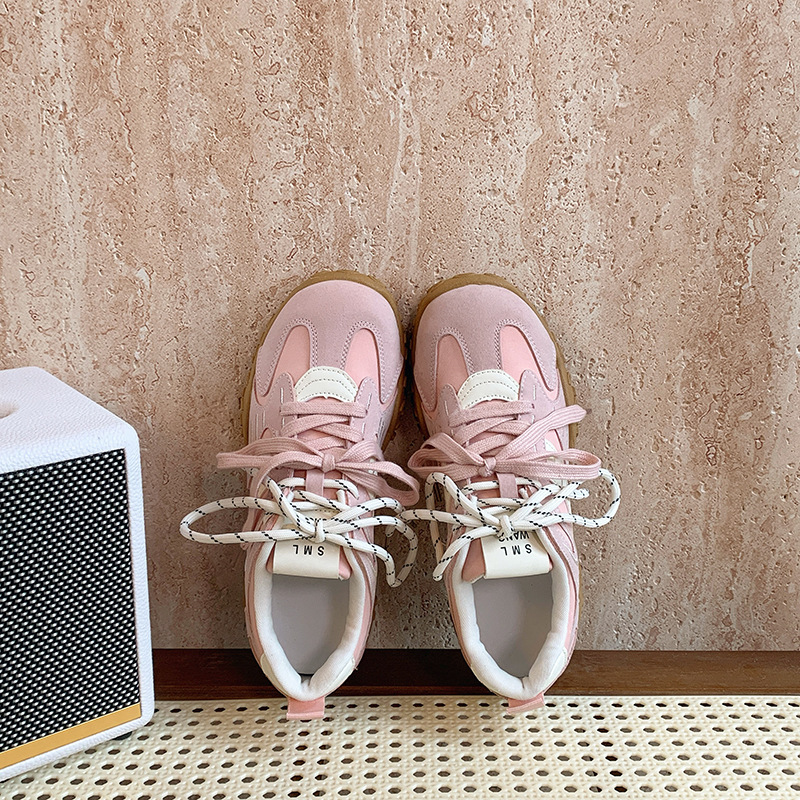 2025 New Spring Small Niche Thick Bottom German Training Shoes with Increased Interior Height, Designer Trendy Fashion Casual Sports Shoes