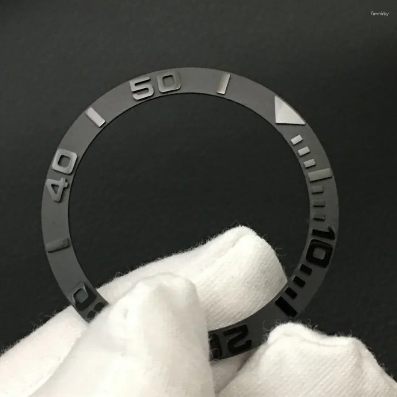 Watch Repair Kits 38mm Ceramic Bezel Insert Ring Fit SRPD SUB Dive Case NH35 NH36 Movement Cases Parts Replacement