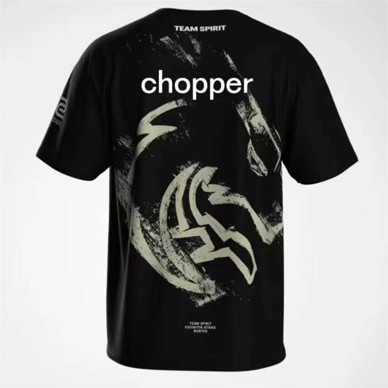 2025 CS2 Shanghai Major Team Spirit T Shirt For Men Clothes Top One Player Donk T Uniform ESports Contest Fans T-Shirt X250313