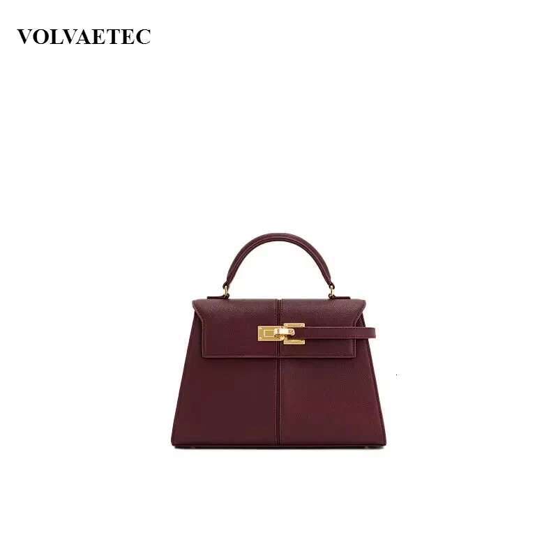VOAETEC Niche Design Trapezoidal Handbag Going Out To Work Messenger Bag Women's Large Capacity High Sense Fashion Trend