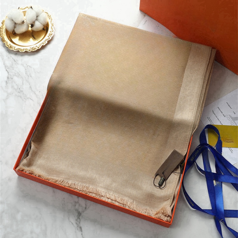 Designer Scarf luxury silk L letters brand women's fashion scarves design headband classic scarf high quality silk material size 70x180cm Scarf