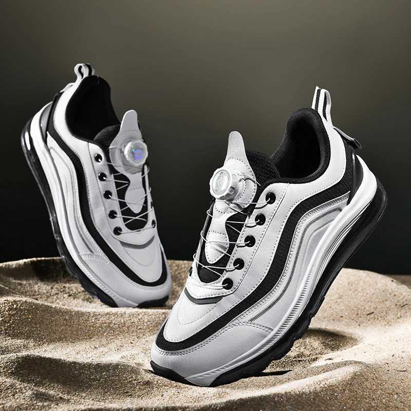 Leather Mens Cushioning Running Shoes for Men Big Size Waterproof Jogging Sports Shoes Non-slip Gym Sneakers Men Walking Shoes Z250411
