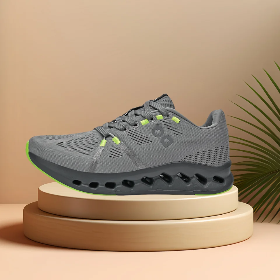 New Outdoor Cushioning Soft Sole Professional Breathable Mesh Sports Shoes Men's Fashion Test Racing Running Shoes