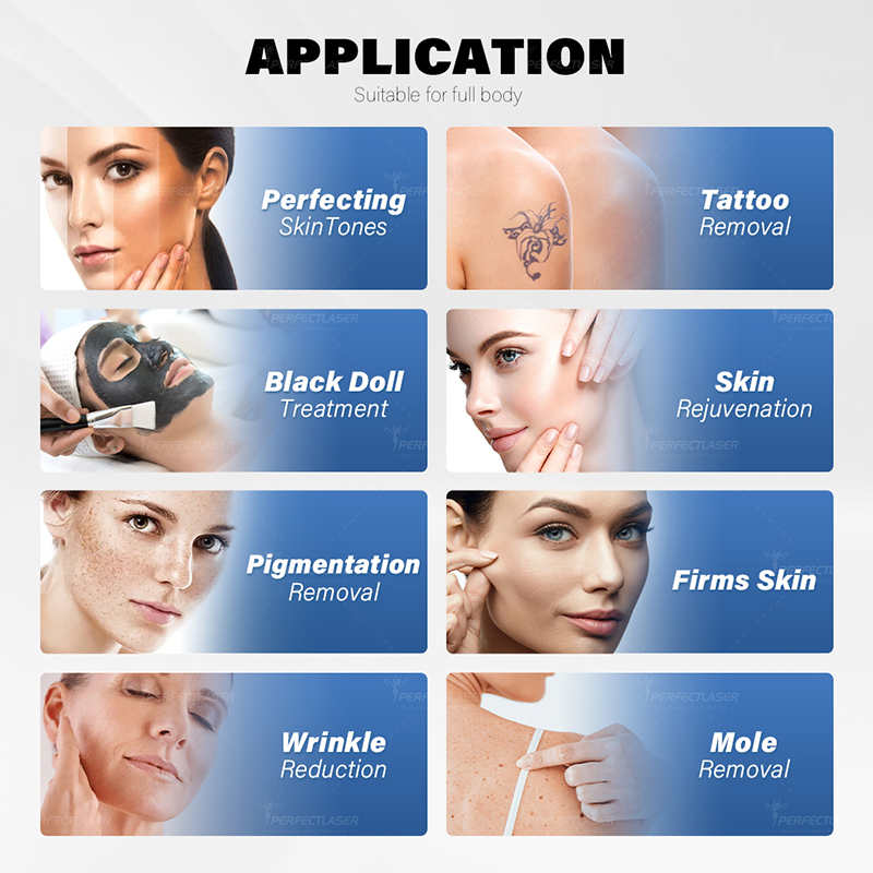 CE ISO Certified Portable Picosecond Laser Machine for Laser Tattoo Removal and Skin Care carbon peel laser machine