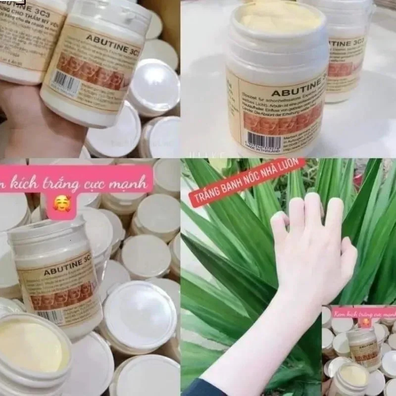Abutine 3c3 Body Skin 250g Reduces Melanin Brightens Smoothes and Makes Skin White and Tender 250310
