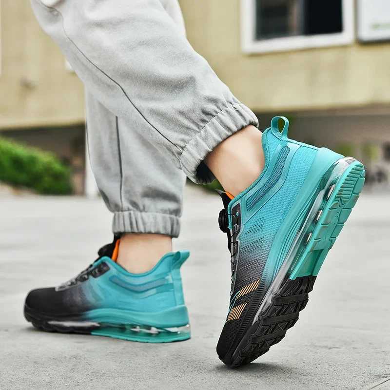 Large Size Air Cushion Running Shoes Men Jogging Sports Shoes Brand Design Sneakers Men Cfy Gym Training Shoes M Footwear Z250411
