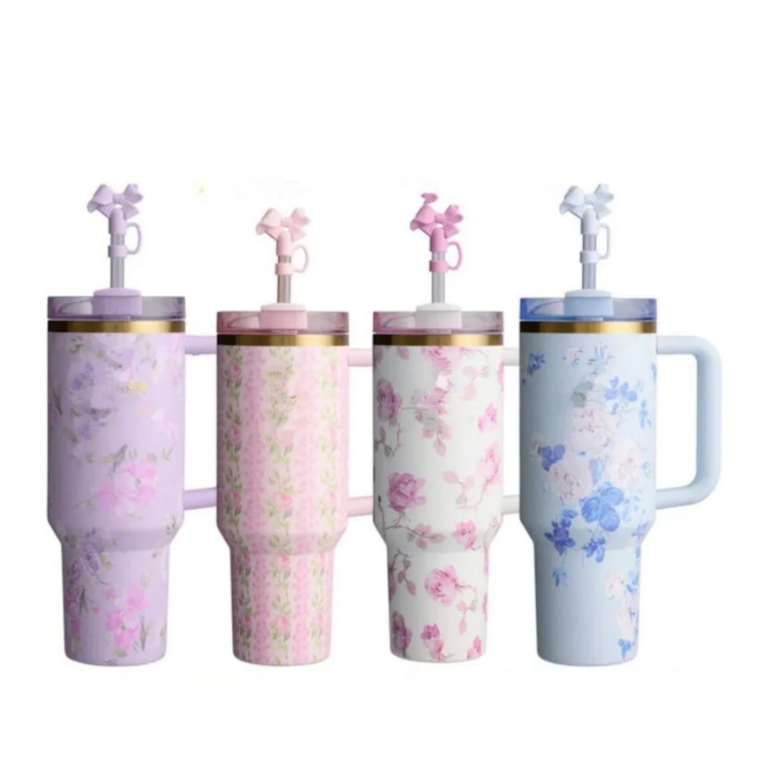 US stock Ship in 12H LOVE Shack fancy H2.0 40oz TUMBLER Rose Blue Magnolia Mug Tumbler Cups Mugs 14oz water bottles R250701
