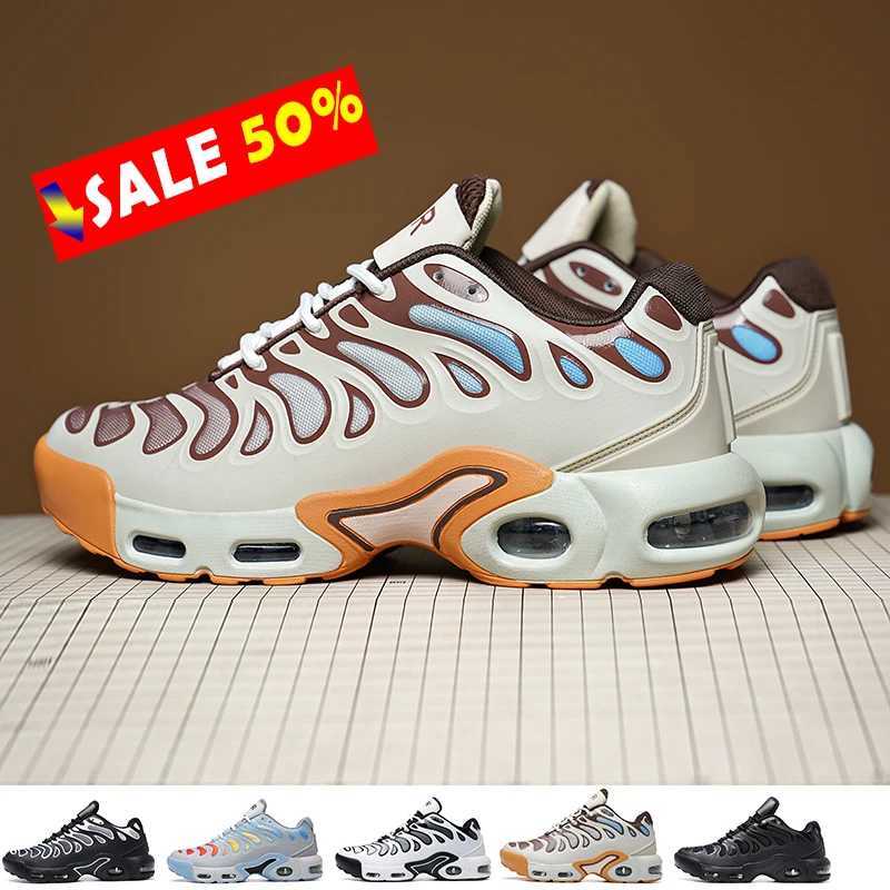 Men Running Shoes Air Cushion Mens Spring and Autumn New Trendy Breathable Soft Bott Mens Casual Sneaker Air cushion shoes Z250411