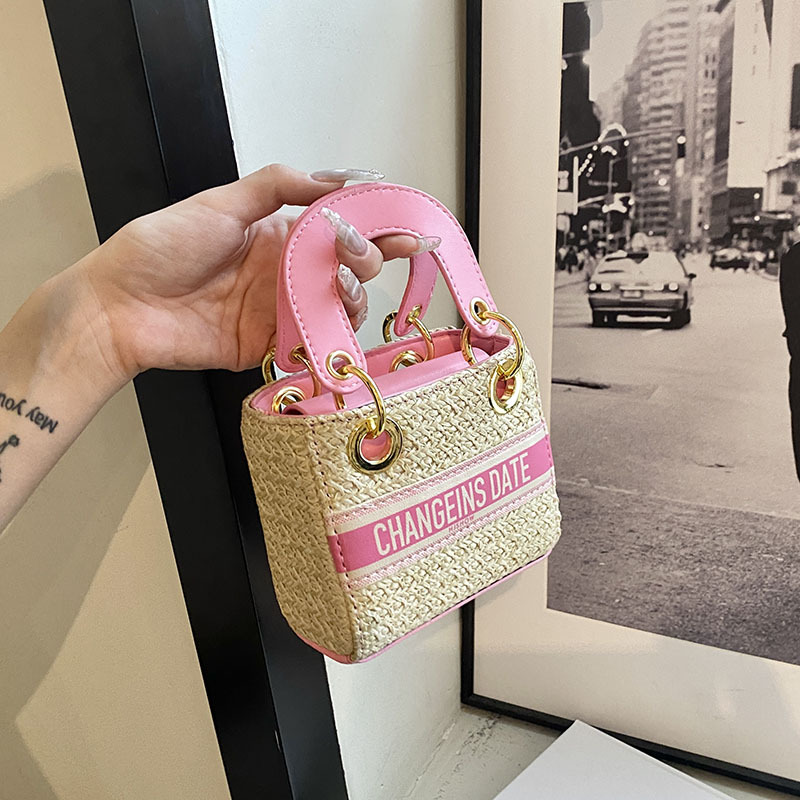 free shipping designer Shoulder Bags for woman Casual Fashion Knitting letter vintage Artwork black flap