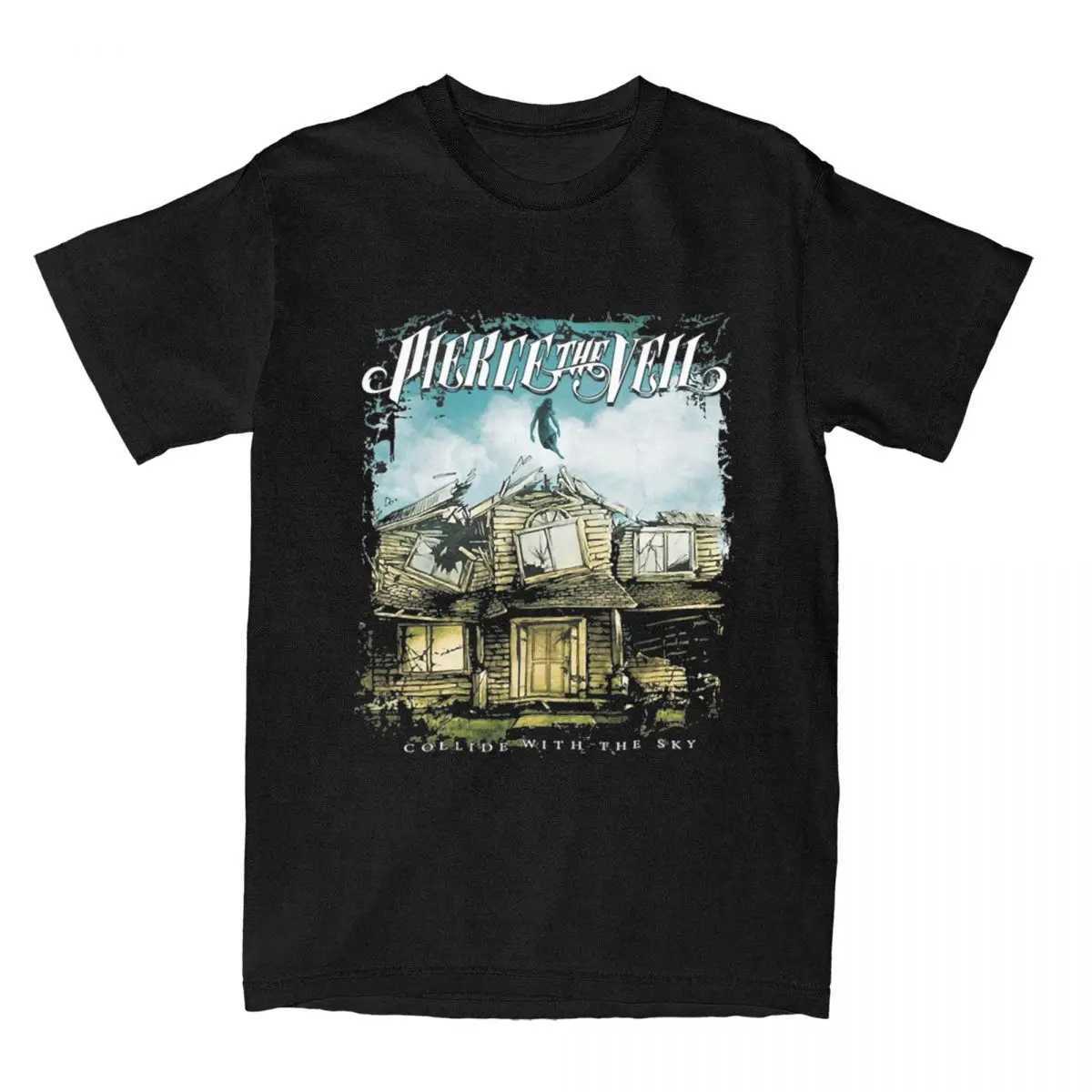 Men Womens Music PIERCE THE VEIL Rock Band Punk T-Shirt Merch Awesome Cotton T Shirts Tops Birthday Gift X250313