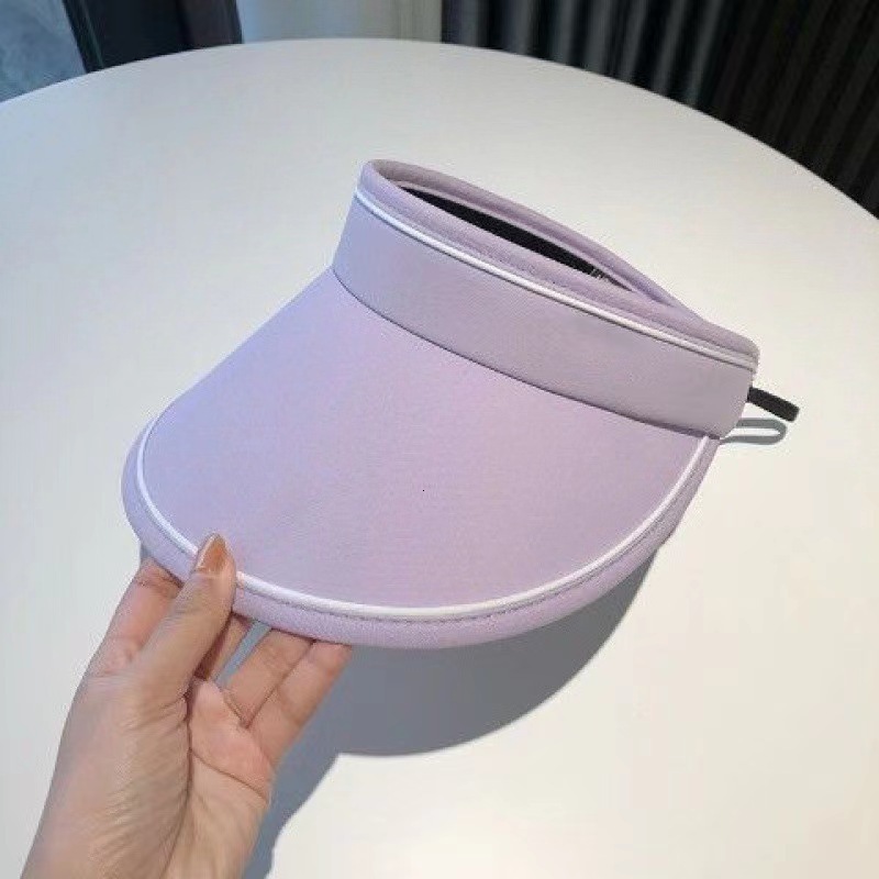 baseball cap New Women's Summer Big brimmed Sports Internet Celebrity UV Sunscreen Cute Cycg Headband Fisherman's Hat